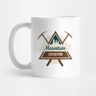 Mountain Expedition Adventure Mug